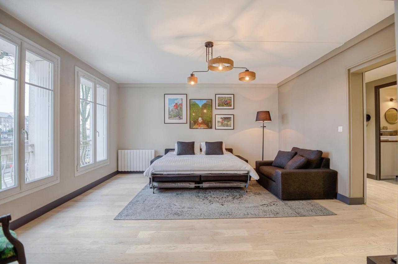 Apartament Le Gambetta - T3 Standing Avec Parking, Wifi, Netflix Laval  Zewnętrze zdjęcie